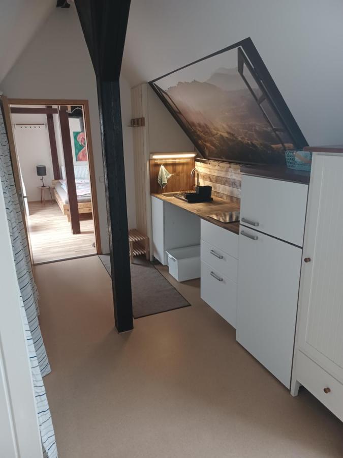 Giebelzimmer Mit Weinbergblick Stetten  Exteriör bild