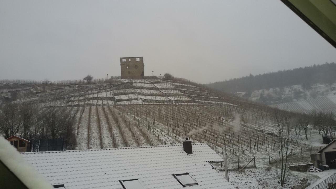 Giebelzimmer Mit Weinbergblick Stetten  Exteriör bild